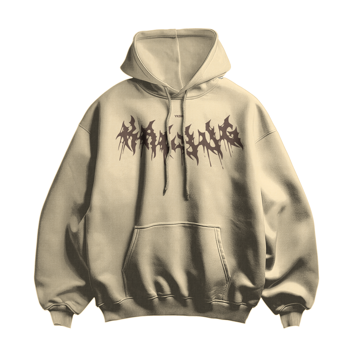 Kalyug Beige Oversized Hoodie!