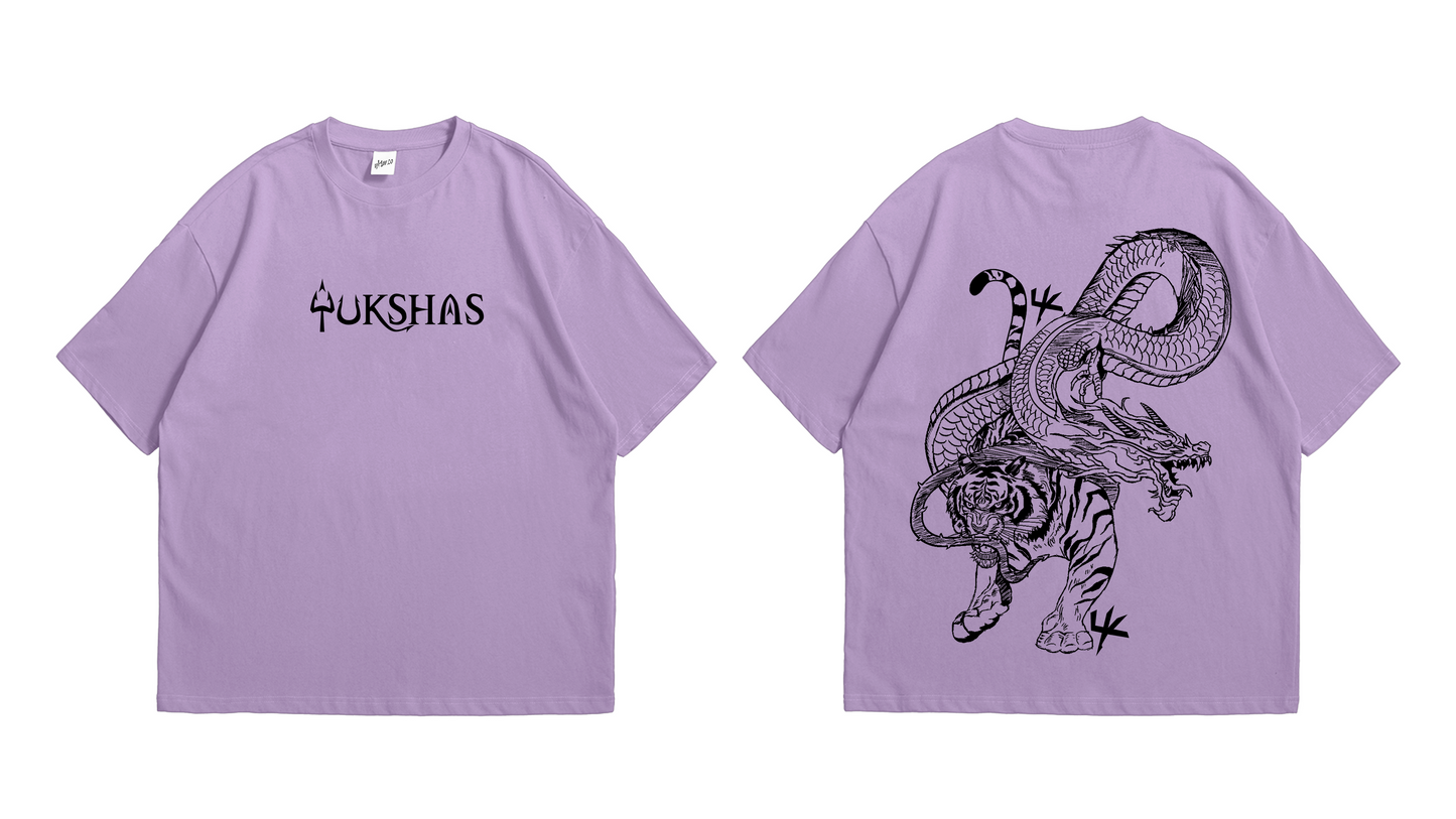 YK Toxic Lavender Oversized T-Shirt!